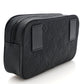 Louis Vuitton Taurillon Monogram Uniformes Solar Ray Soft Pochette Volga Belt Bag Black