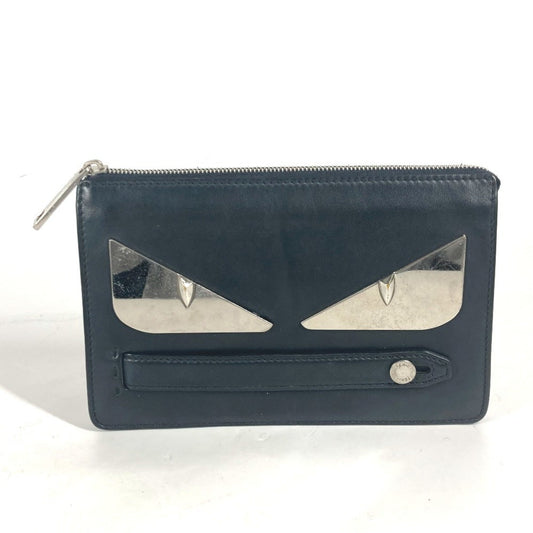 Fendi   Leather Clutch Bag Pouch (Pre-Owned)