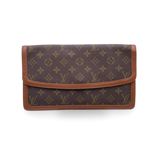 LOUIS VUITTON   Monogram Canvas Pochette Dame Clutch Bag
