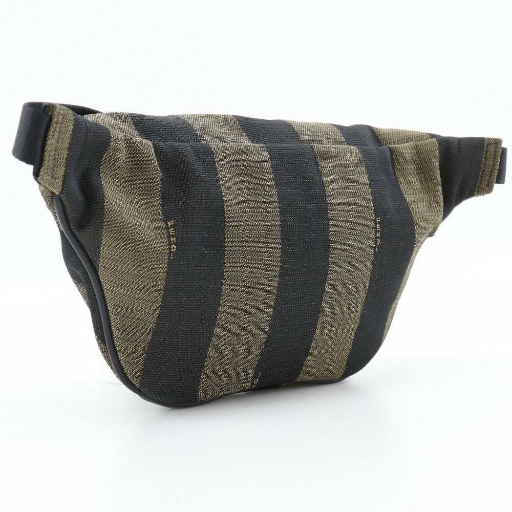 Fendi Pecan  Canvas Clutch Bag