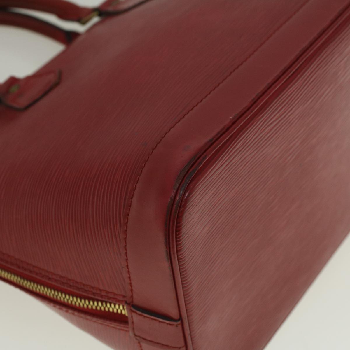 LOUIS VUITTON Epi Alma Hand Bag Castilian Red M52147 LV Auth 59214
