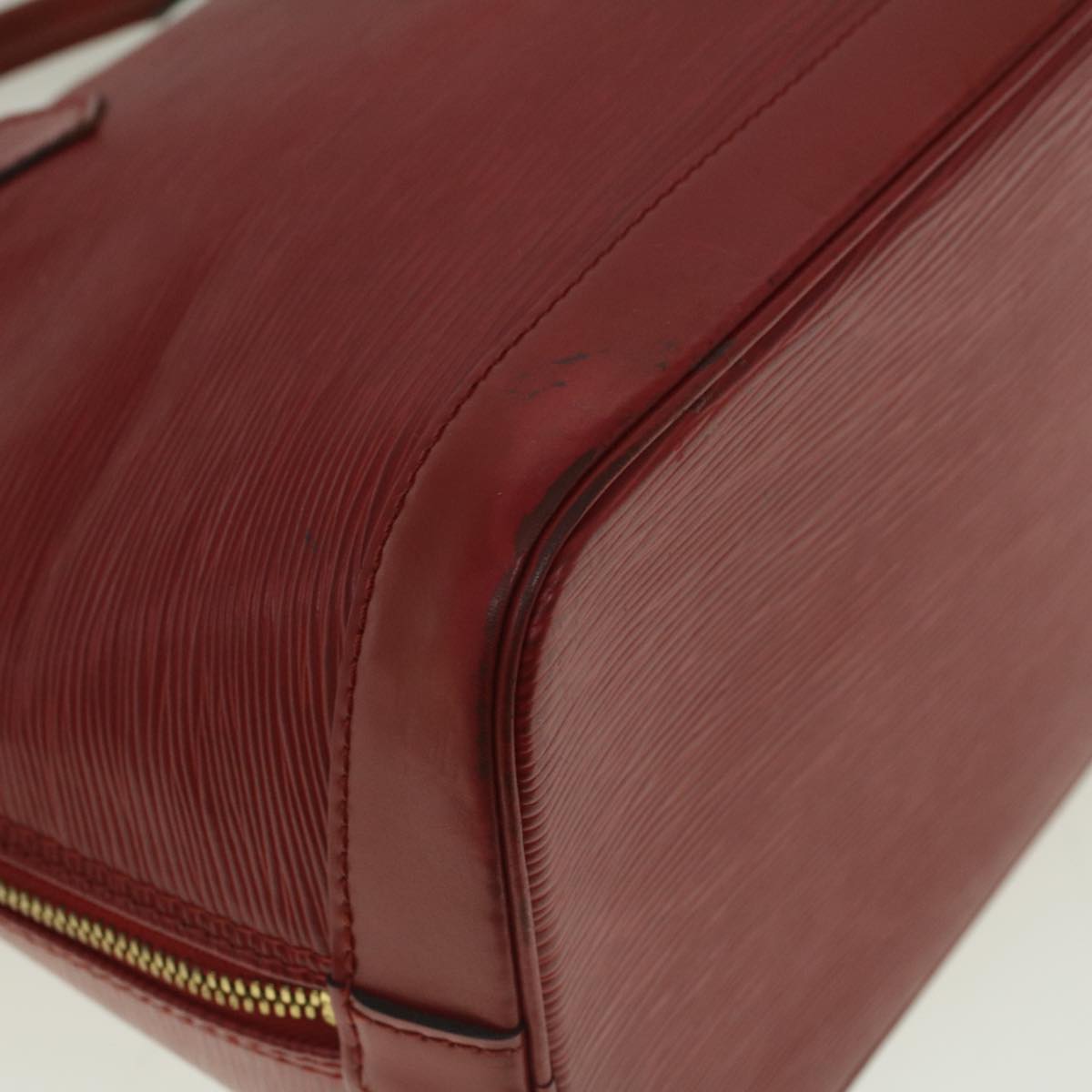 LOUIS VUITTON Epi Alma Hand Bag Castilian Red M52147 LV Auth 59214