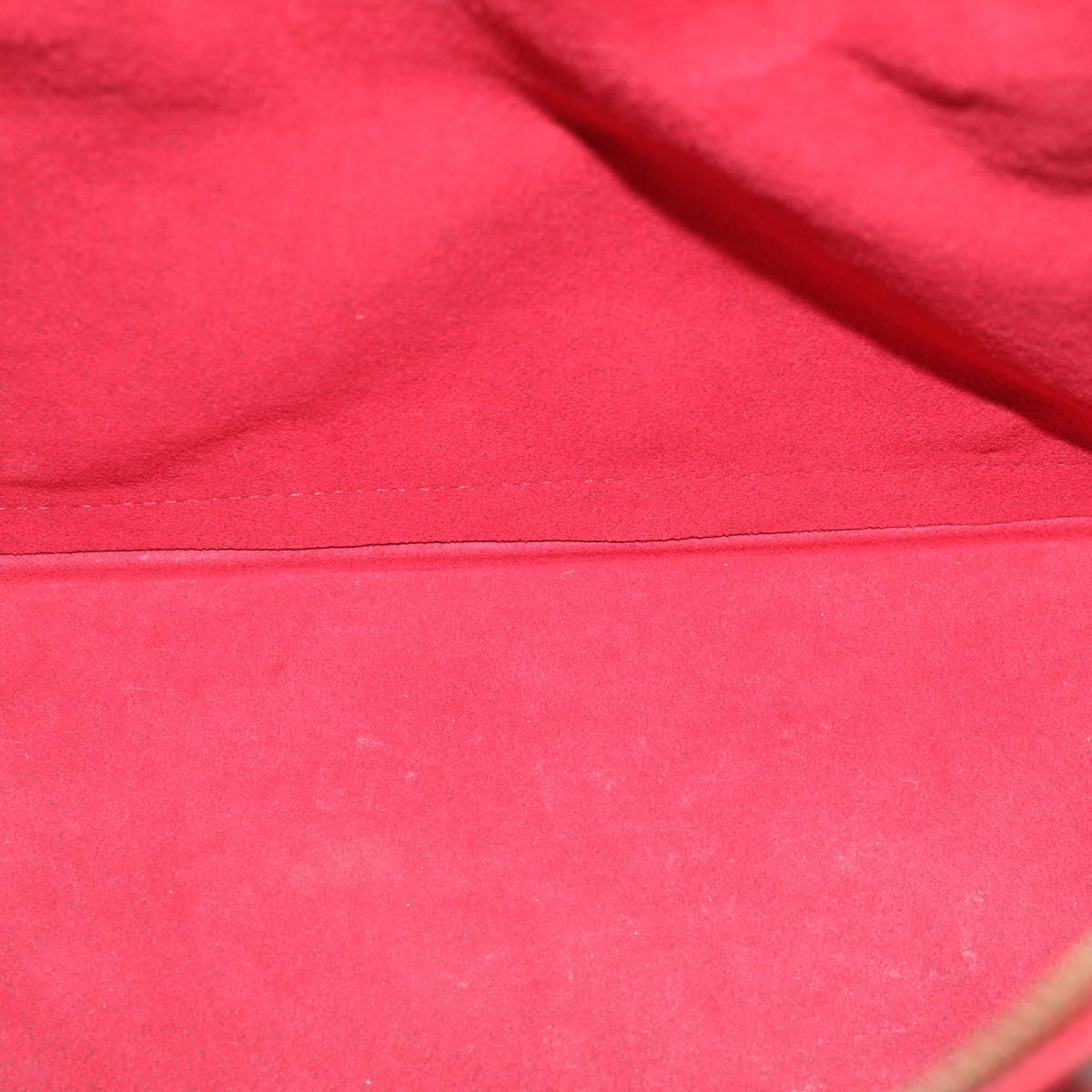 LOUIS VUITTON Epi Alma Hand Bag Castilian Red M52147 LV Auth 59214