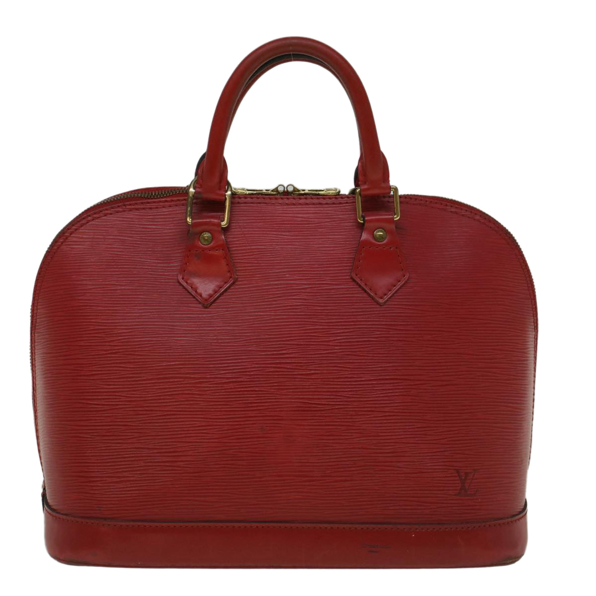 LOUIS VUITTON Epi Alma Hand Bag Castilian Red M52147 LV Auth 59214