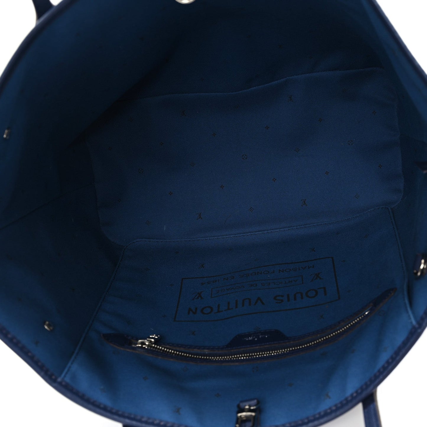 Louis Vuitton Monogram Escale Neverfull MM Blue