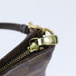 Louis Vuitton Pochette Accessoire  Canvas Clutch Bag