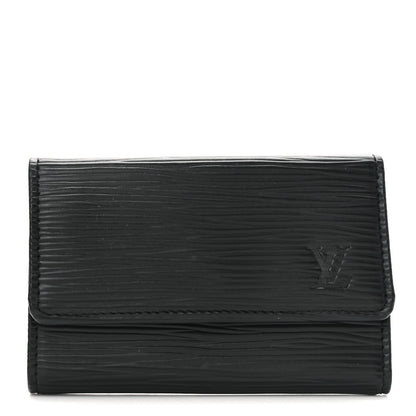 Louis Vuitton Epi Multicles 6 Key Holder Black