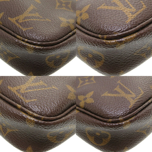 Louis Vuitton Pochette Accessoires  Canvas Clutch Bag