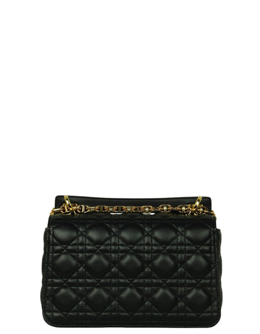 Christian Dior Black Small Dior Jolie Top Handle Bag