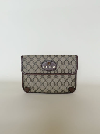 Gucci GG Monogram Neo   Web Belt Bag