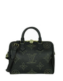 Louis Vuitton Black Studded Monogram Giant Speedy Bandouliere 25 Bag