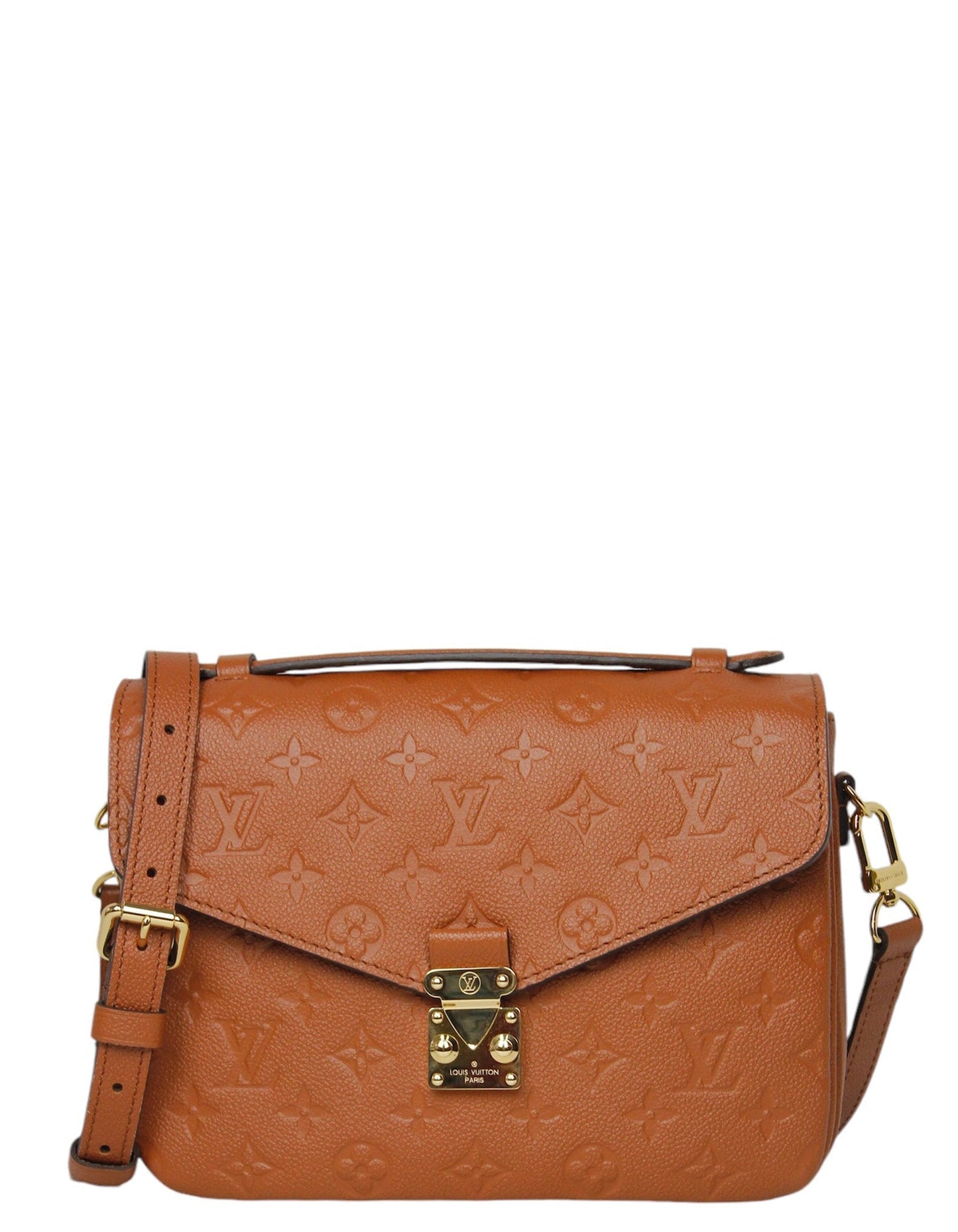Louis Vuitton Cognac Empreinte Pochette Metis