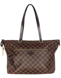 Louis Vuitton Damier Ebene Iena MM Tote Bag