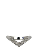 Louis Vuitton Diamonds Pavé V Ring sz 53/ 6.5