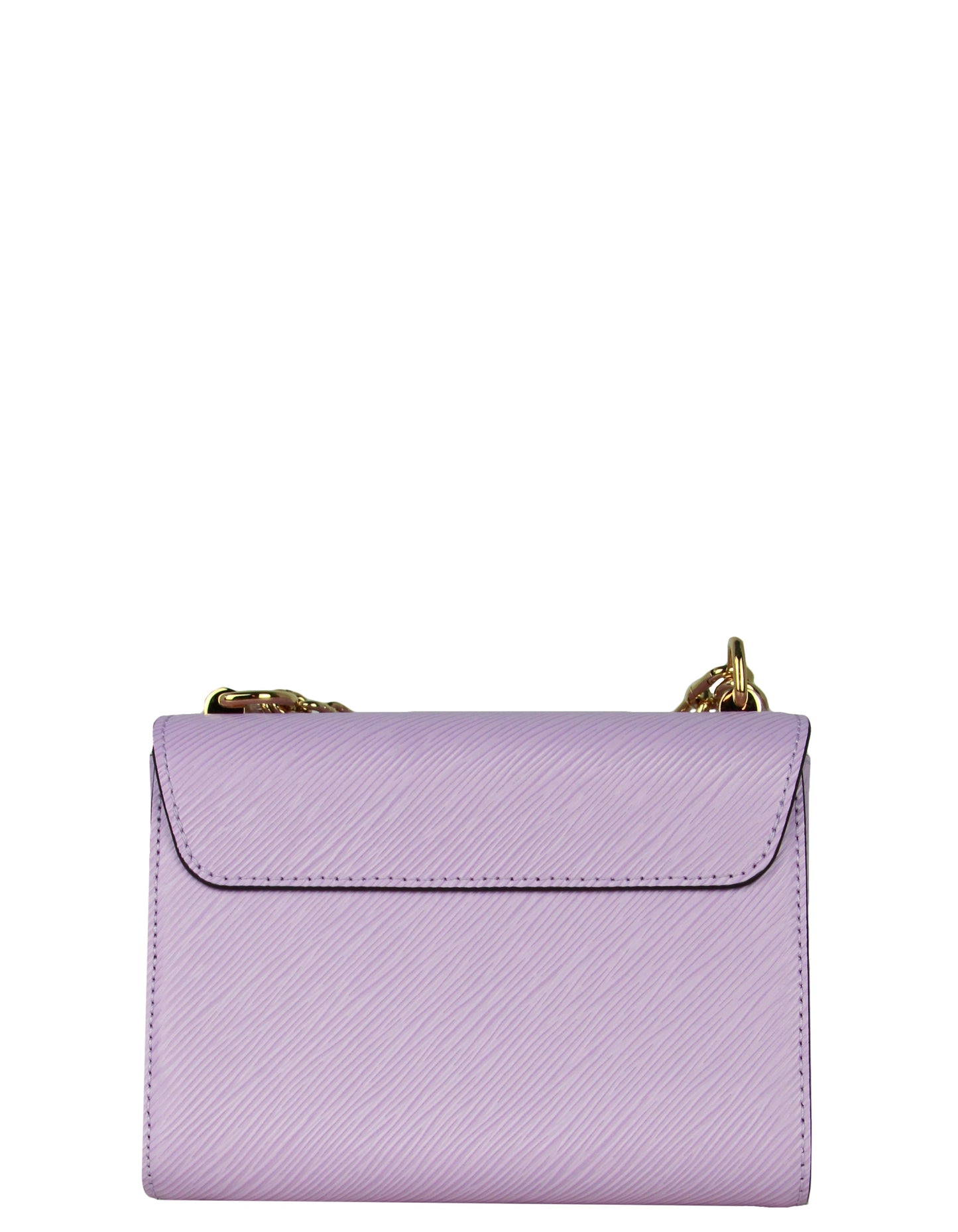 Louis Vuitton Lilac Leather Convertible Chain Epi Twist PM Bag