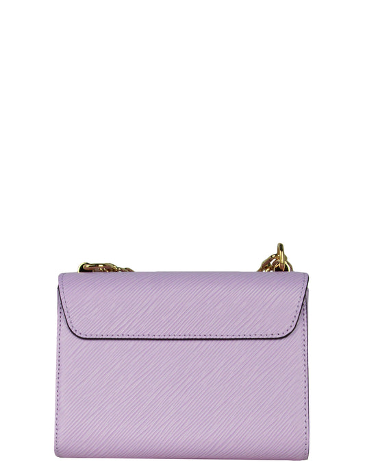 Louis Vuitton Lilac Leather Convertible Chain Epi Twist PM Bag