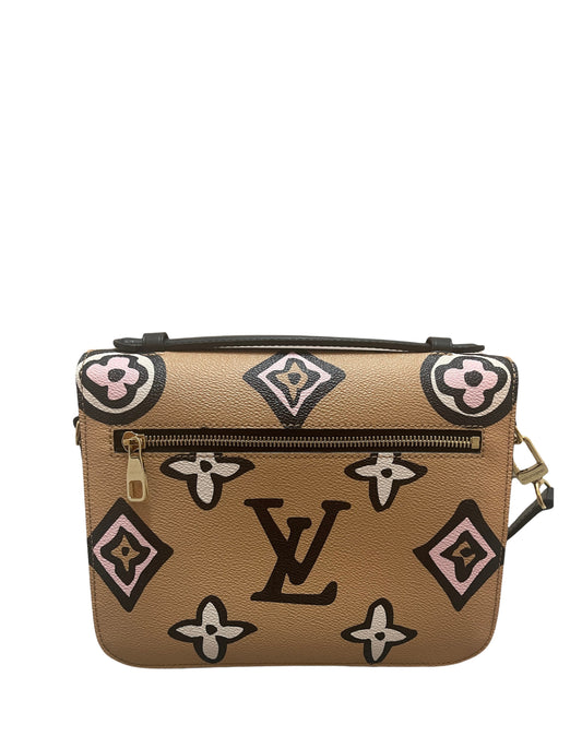 Louis Vuitton Monogram Giant Wild At Heart Pochette Metis Arizona Crossbody