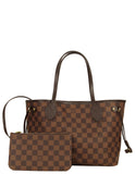 Louis Vuitton Damier Ebene Neo Neverfull PM Tote Bag
