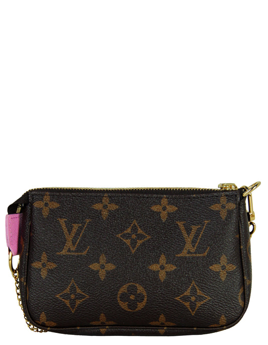 Louis Vuitton '22 Paris Vivienne Holiday Animation Monogram Mini Pochette Accessories Bag