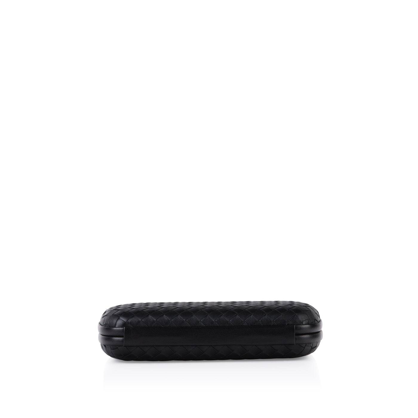 Leather Stretch Knot Clutch