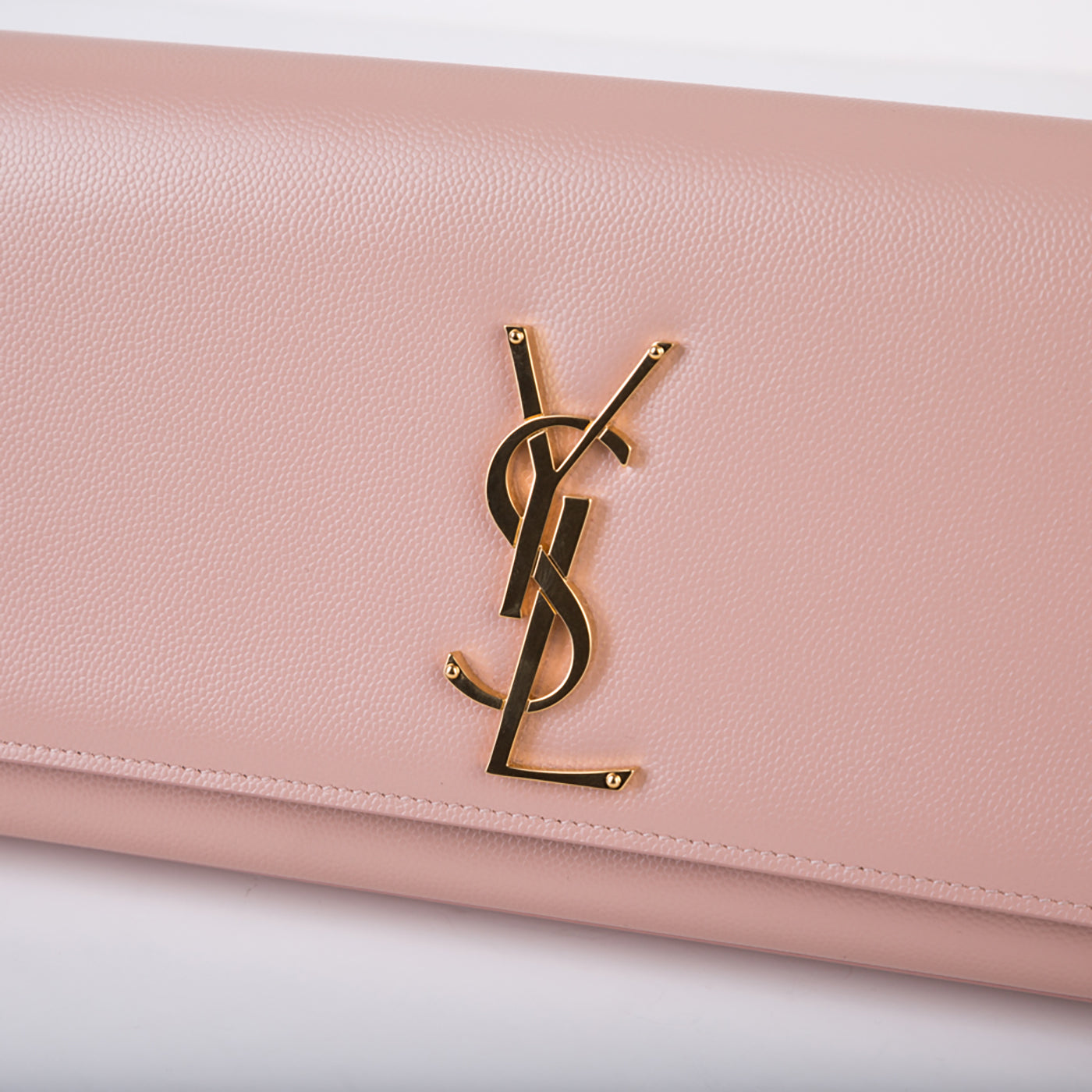 Kate Monogram Clutch Grain de Poudre