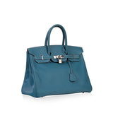 Birkin 35 Blue Jean Epsom