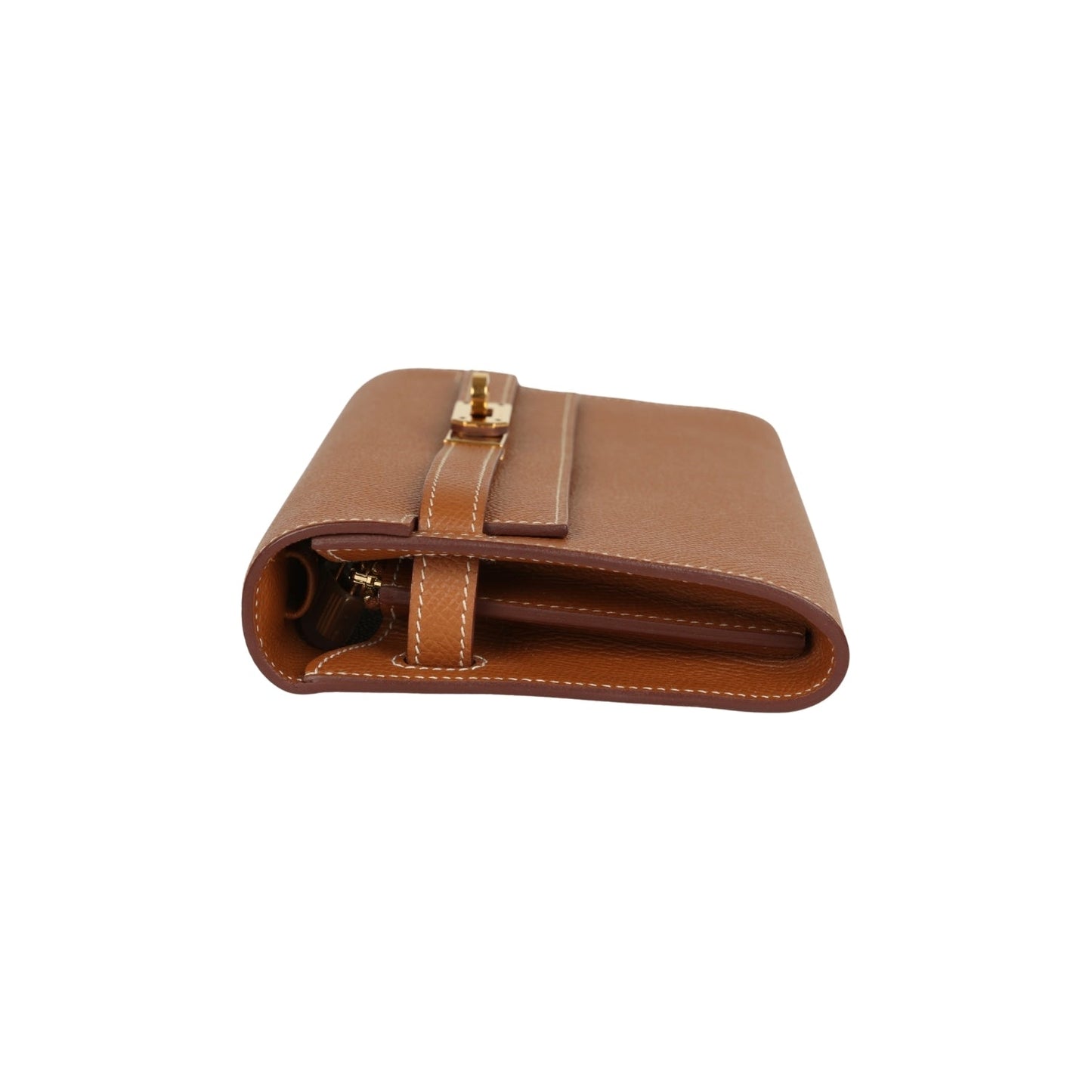 Hermes Kelly Wallet To Go Gold Epsom Gold Hardware
