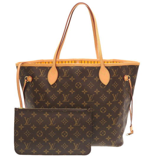 Louis Vuitton Monogram Neverfull MM Mimosa Tote Bag LV