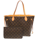 Louis Vuitton Monogram Neverfull MM Mimosa Tote Bag LV