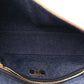 Amelia Denim Large Baguette Blue Arancio Fluo