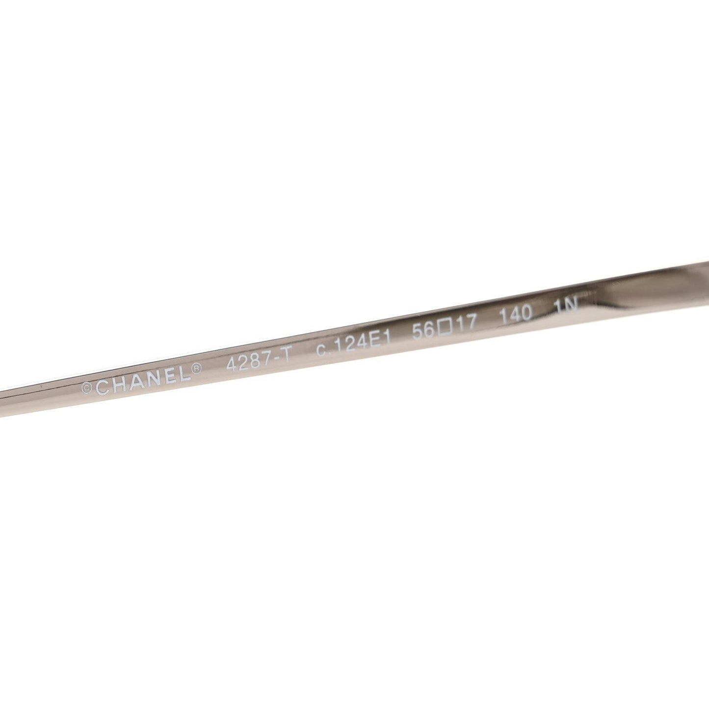 Amelia Titanium Rimless Square Sunglasses 4287-T Silver