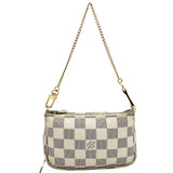 Louis Vuitton Mini Pochette Accessoires  Canvas Clutch Bag