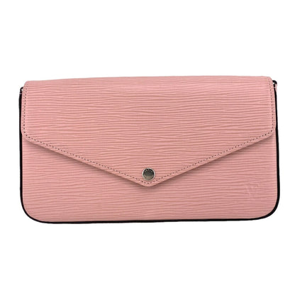 Louis Vuitton Felicie  Leather Clutch Bag