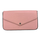 Louis Vuitton Felicie  Leather Clutch Bag