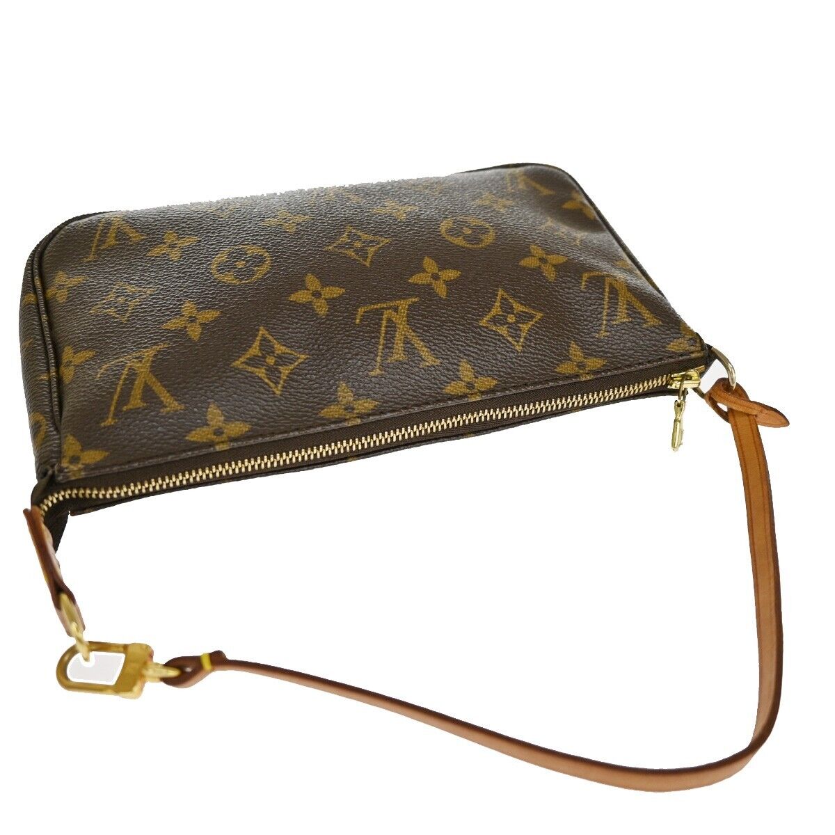 Louis Vuitton Pochette Accessoires  Canvas Clutch Bag