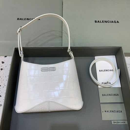 BLN-Ciaga XX Small Hobo Bag In White, For Women,  Bags 7.8in/20Amelia 6955892108Y9001