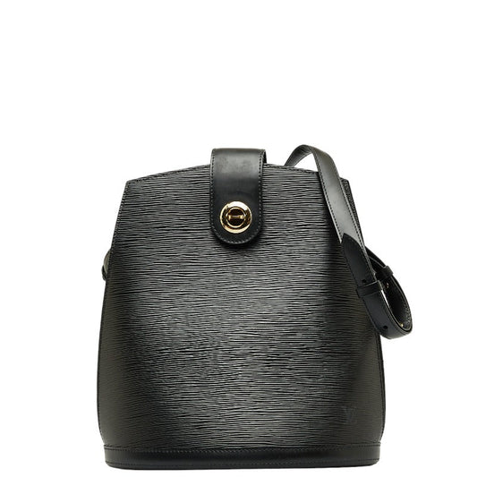 Louis Vuitton Epi Clooney One Shore Bag M52252 Noir Black Leather  Louis Vuitton