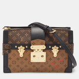 Louis Vuitton Reverse Monogram Canvas Trunk Clutch Bag