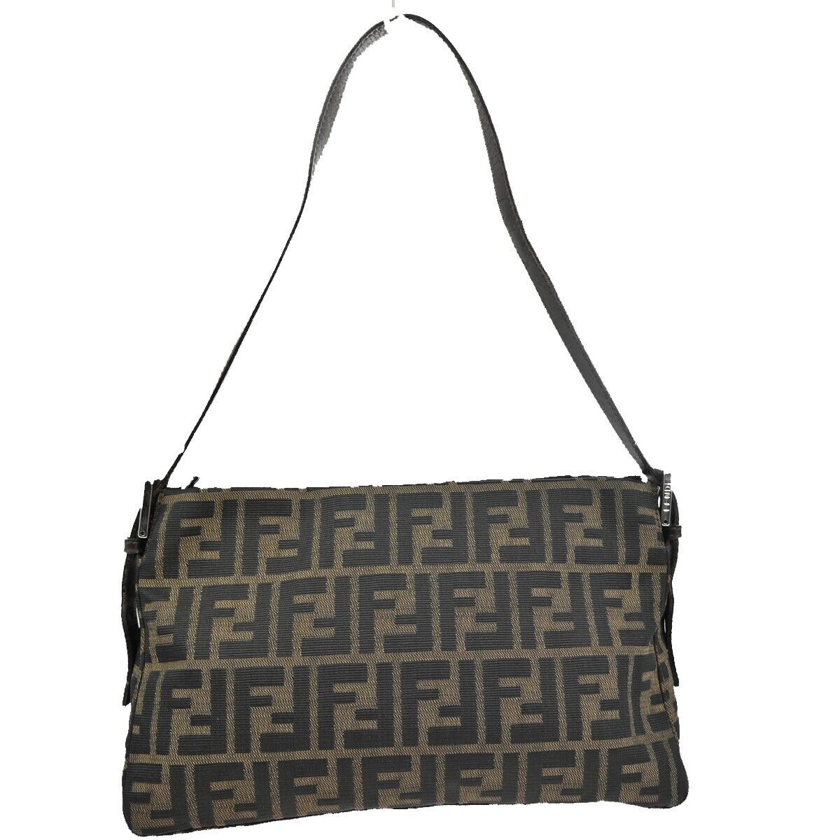 Fendi Zucca  Canvas Clutch Bag
