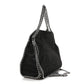 Stella McCartney Shaggy Deer Mini Falabella Tote Black