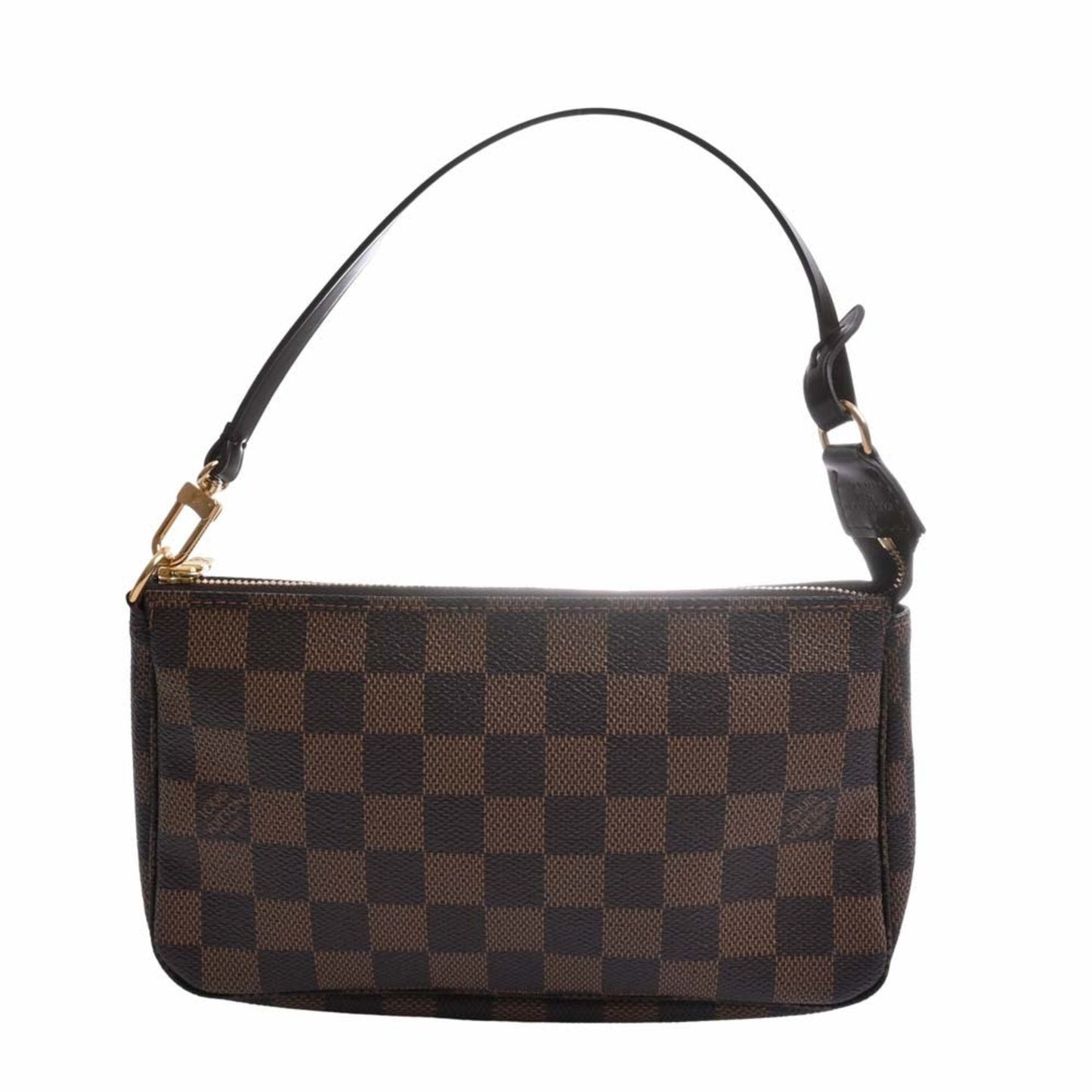 Louis Vuitton Pochette Accessoire  Canvas Clutch Bag