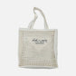 PRADA Crochet White Tote Bag