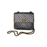 Chanel bag   Chevron Quilted Square Flap Bag