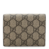 Amelia GG Supreme Monogram Card Case Beige