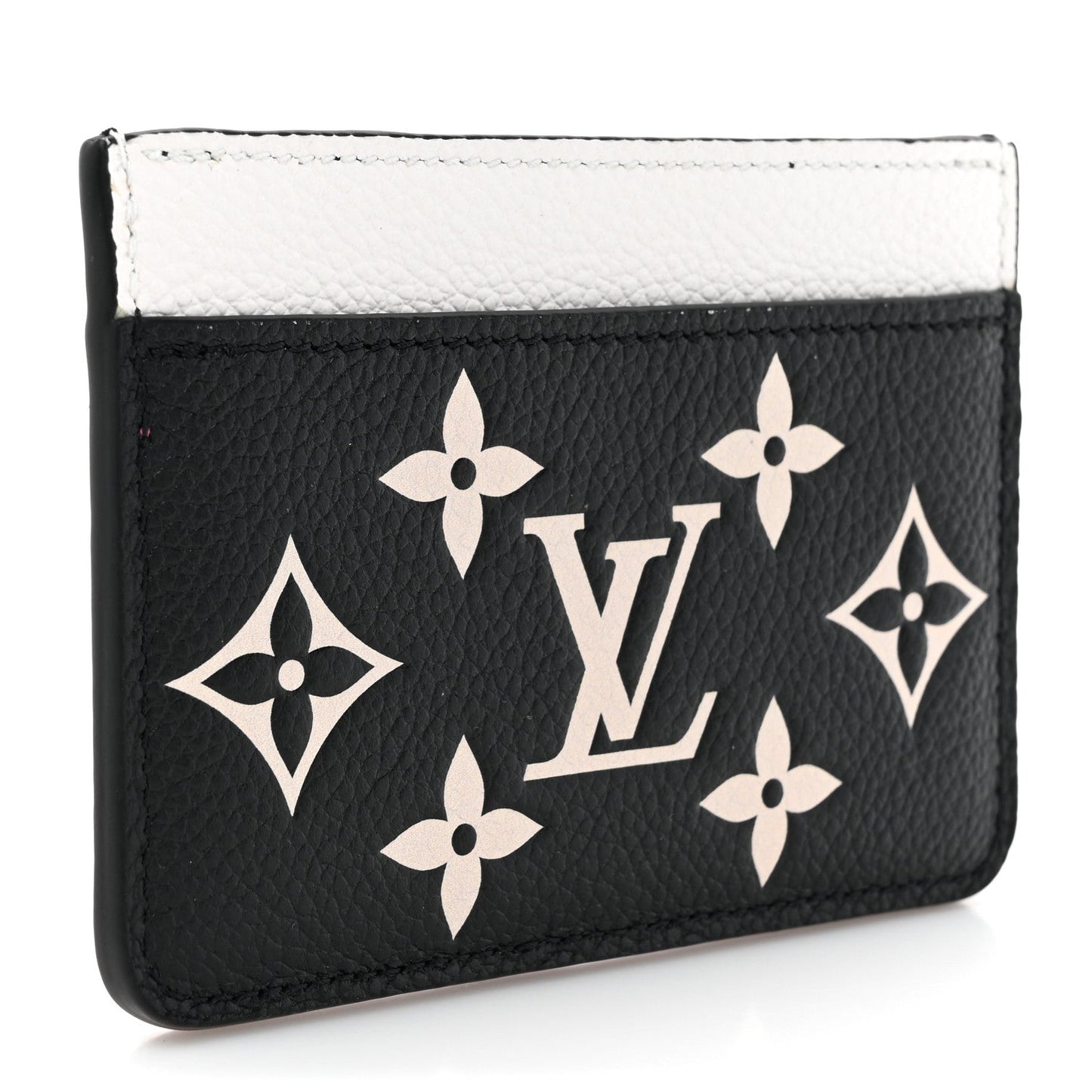 Louis Vuitton Empreinte Spring In The City Card Holder Black White Pink