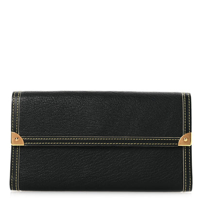 Louis Vuitton Suhali Porte Tresor International Wallet Black