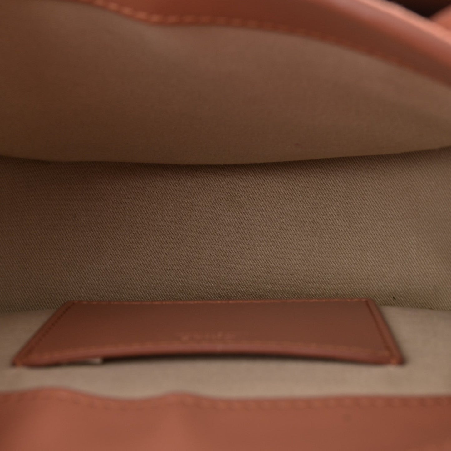 Amelia Calfskin Small Tess Bag Muted Brown