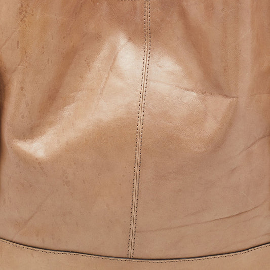 CHL - CC oe  Leather Large Chain Detail Hobo