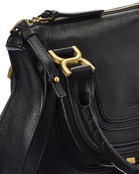 CHL - CC o? Marcie Small Leather Saddle Bag