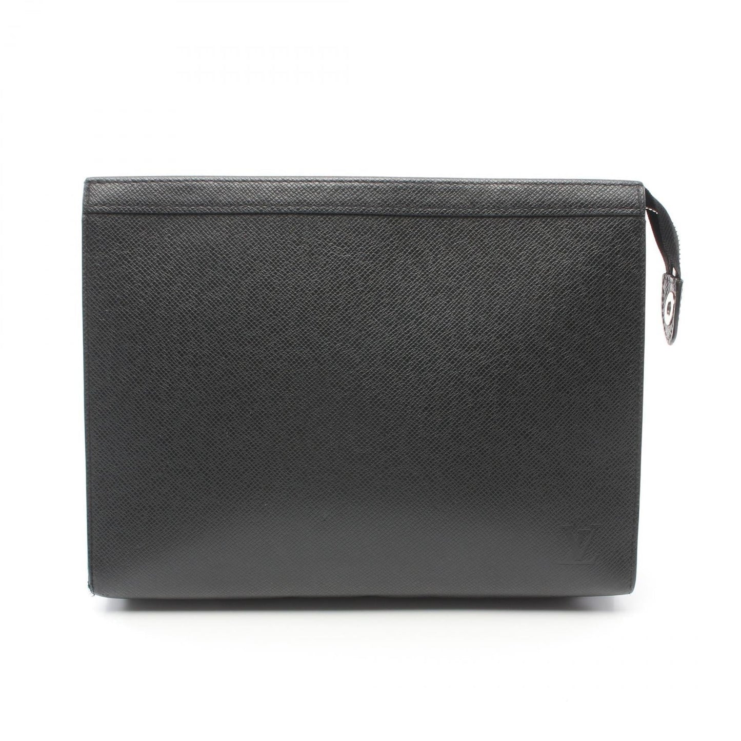 Louis Vuitton Taiga Pochette Voyage MM  Leather Clutch Bag